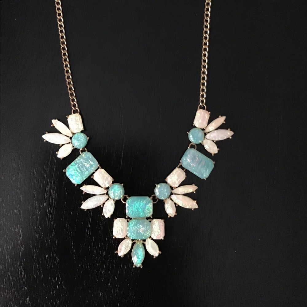 Blue necklace